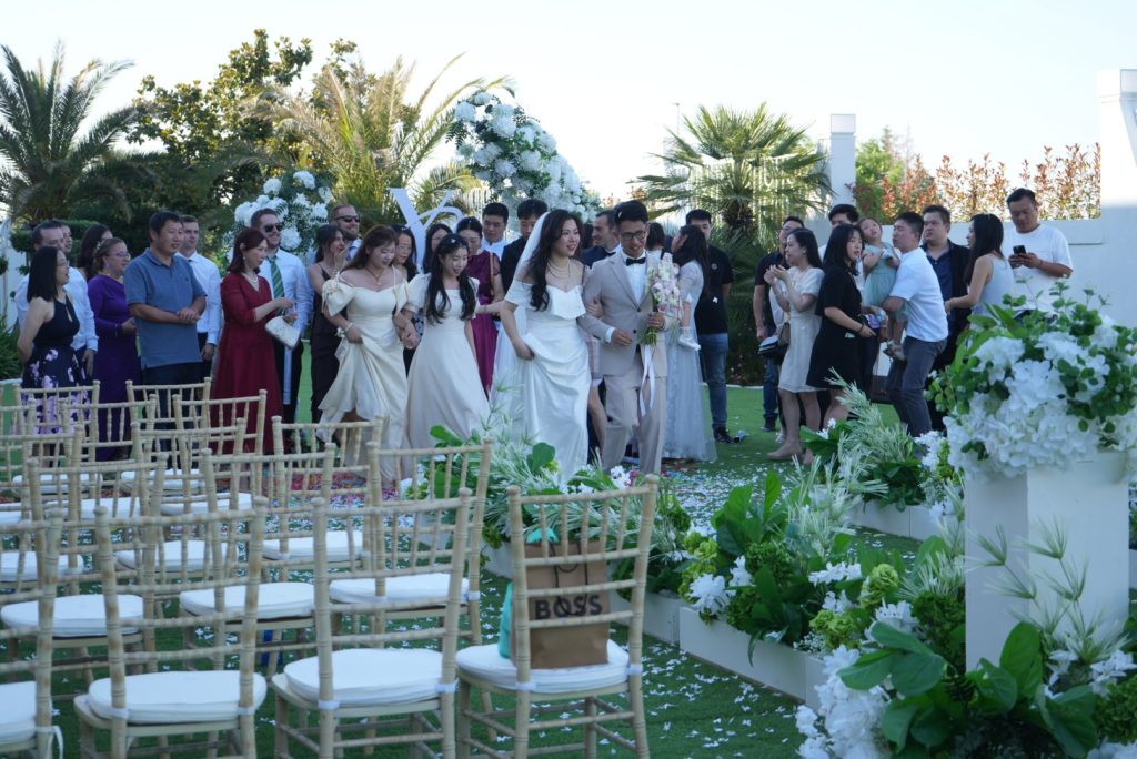 Boda en jardín